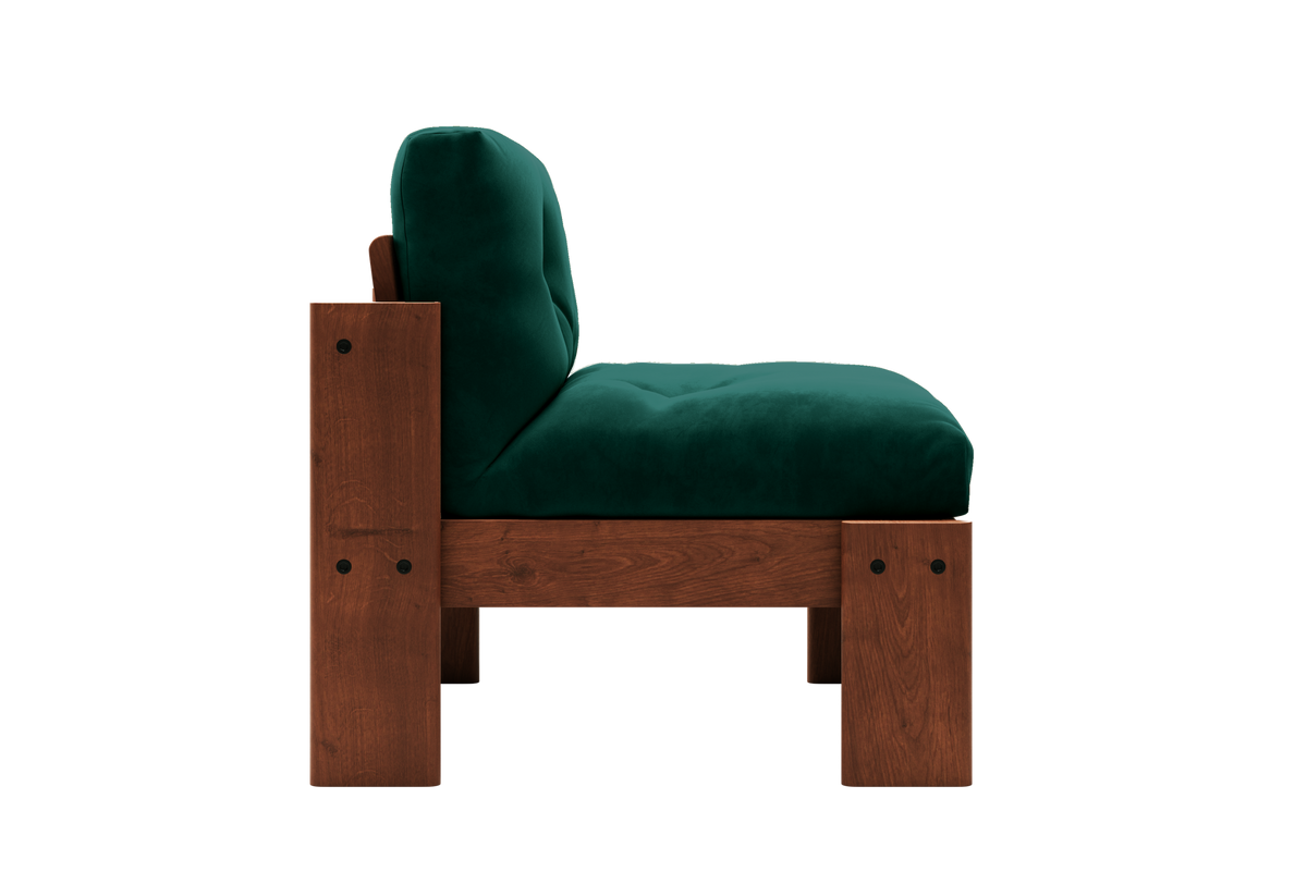 The Bacana Lounge Chair | Recycled Velvet