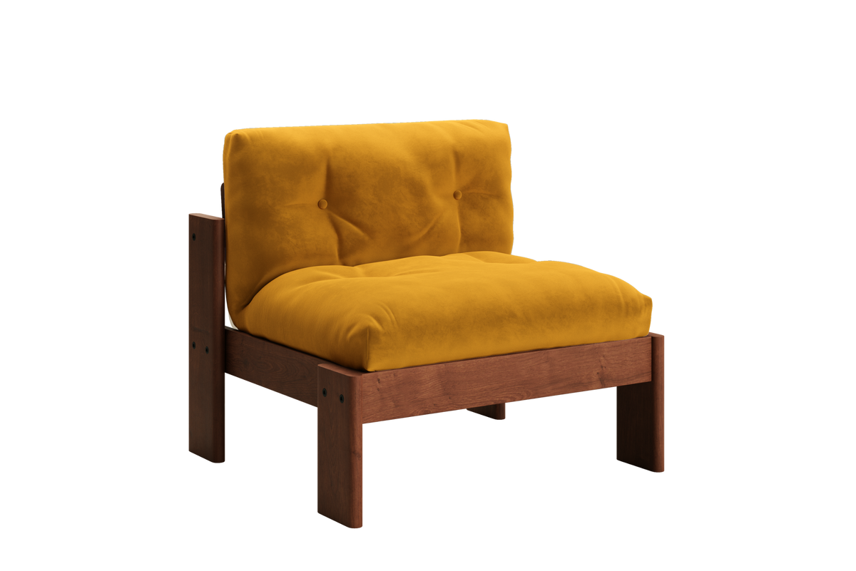 The Bacana Lounge Chair | Recycled Velvet