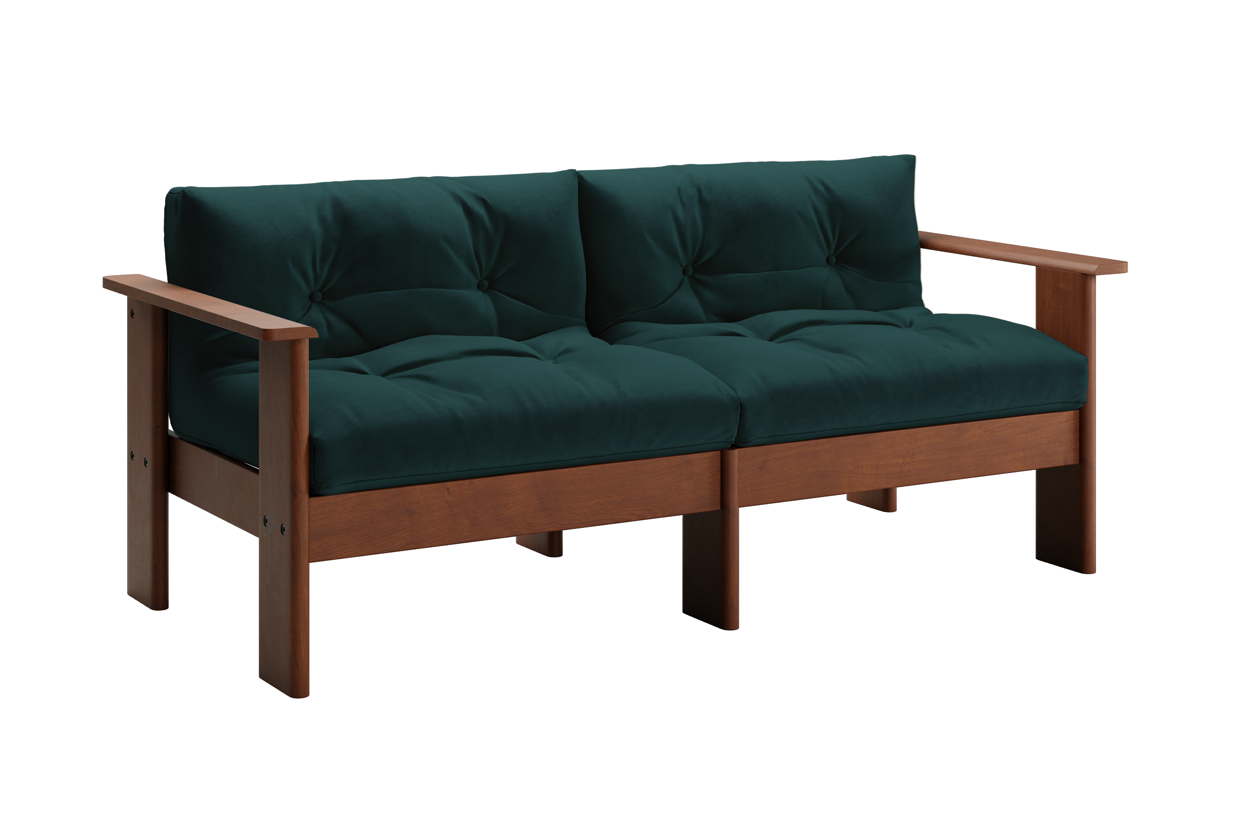The Bacana Loveseat | Recycled Velvet
