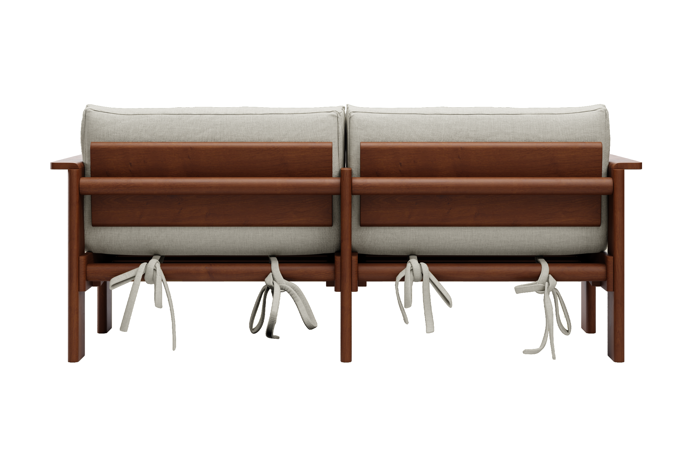 The Bacana Loveseat | Hemp