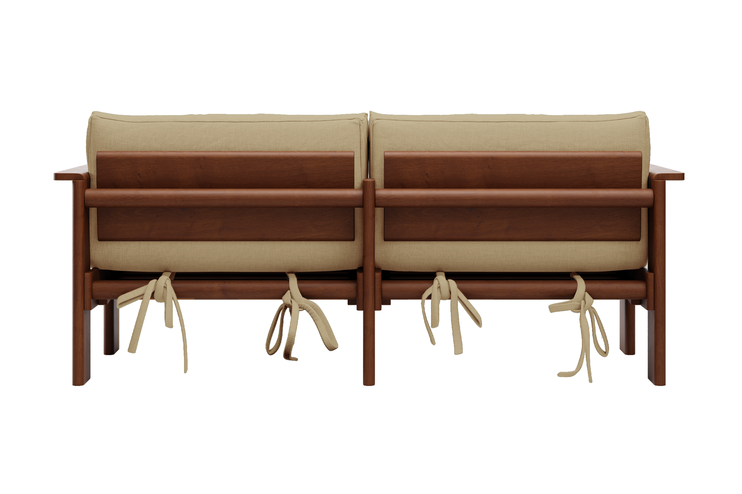 The Bacana Loveseat | Hemp