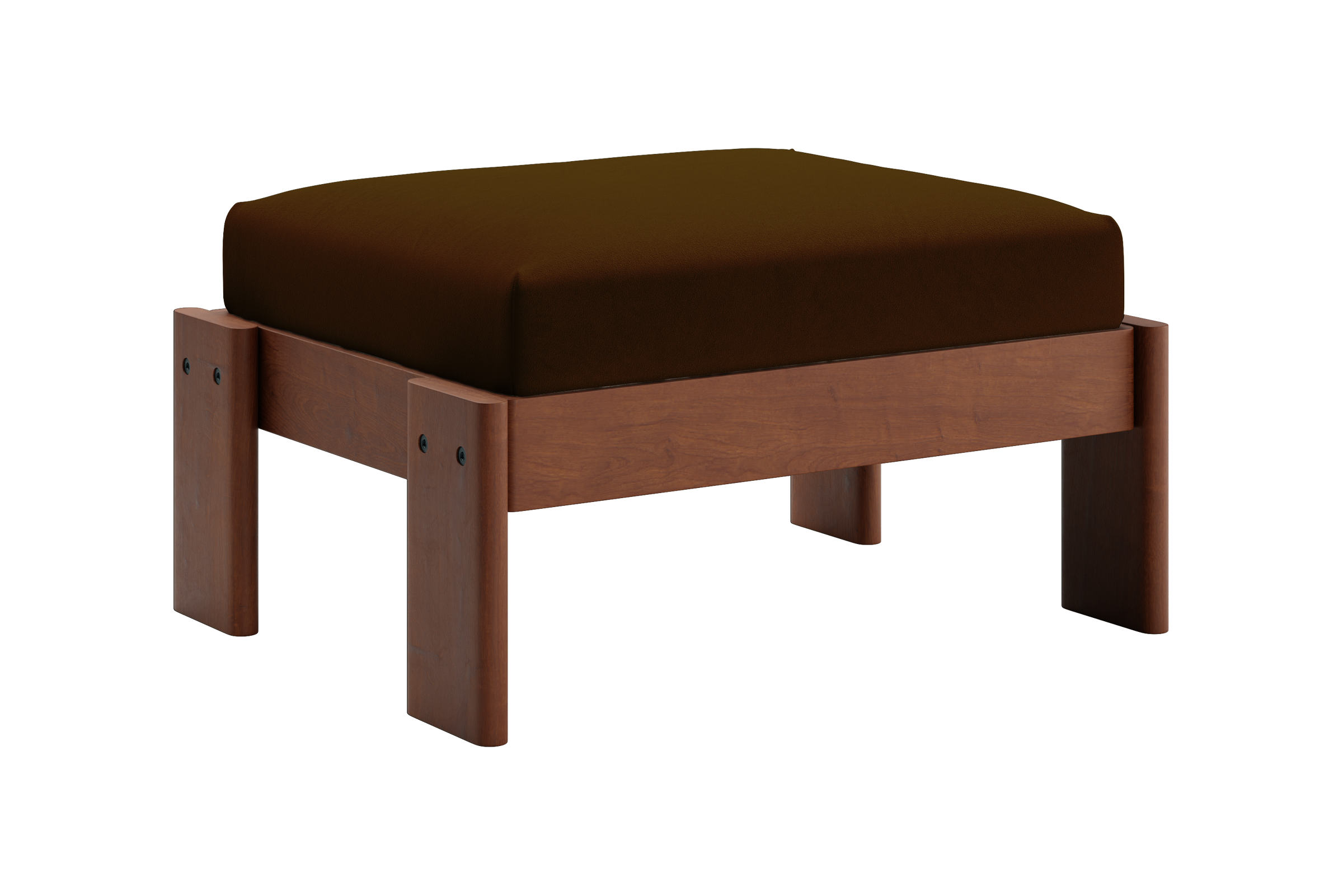 The Bacana Ottoman | Recycled Velvet