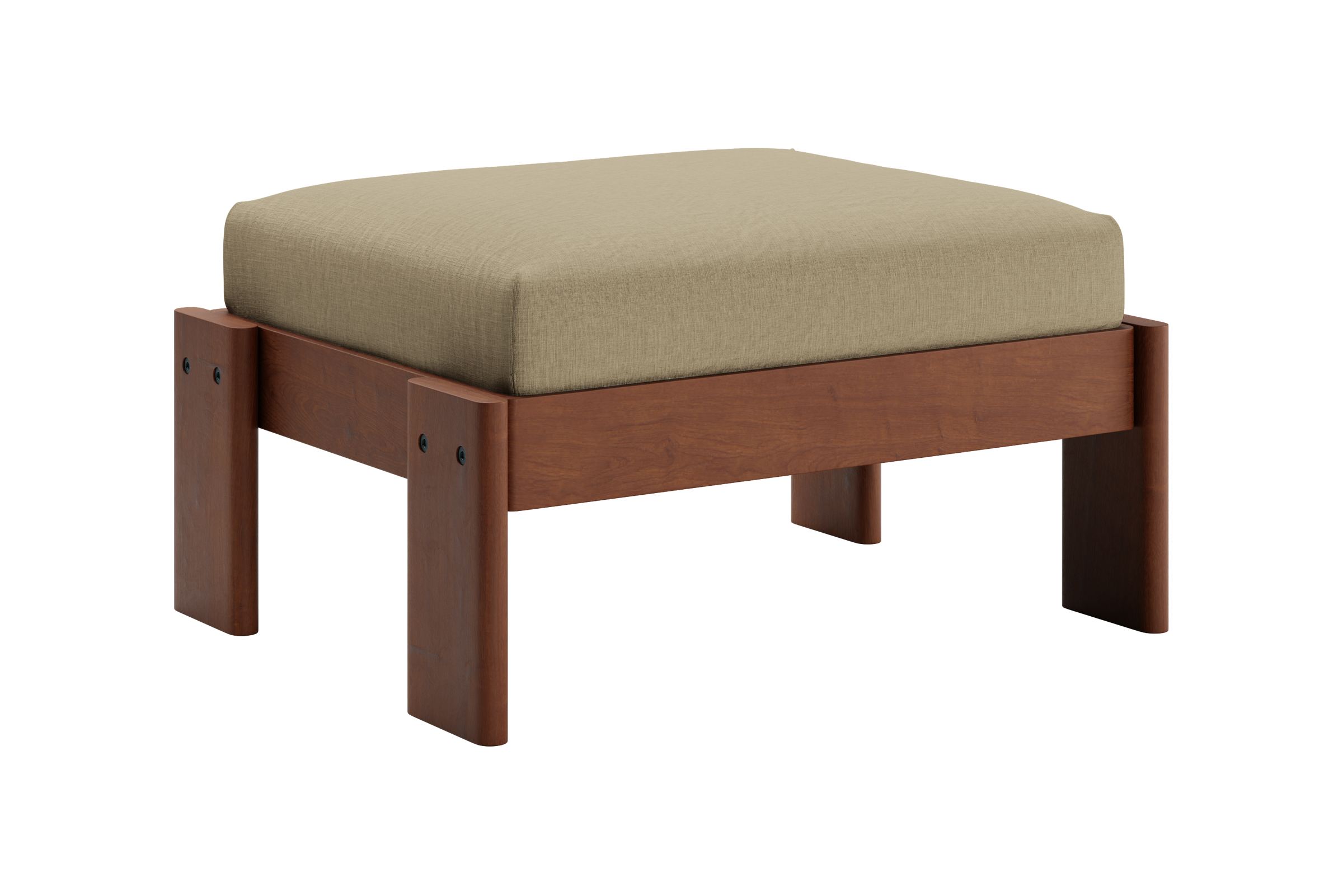 The Bacana Ottoman | Upcycled Poly