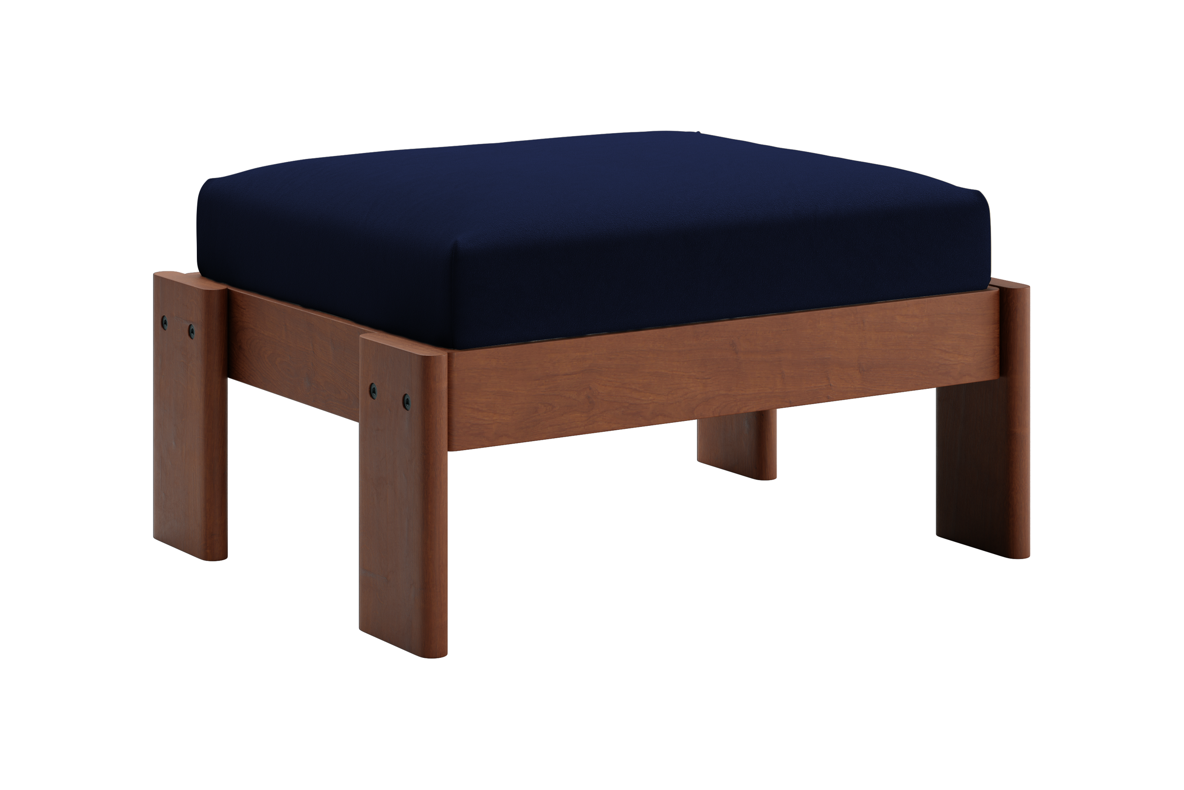 The Bacana Ottoman | Recycled Velvet