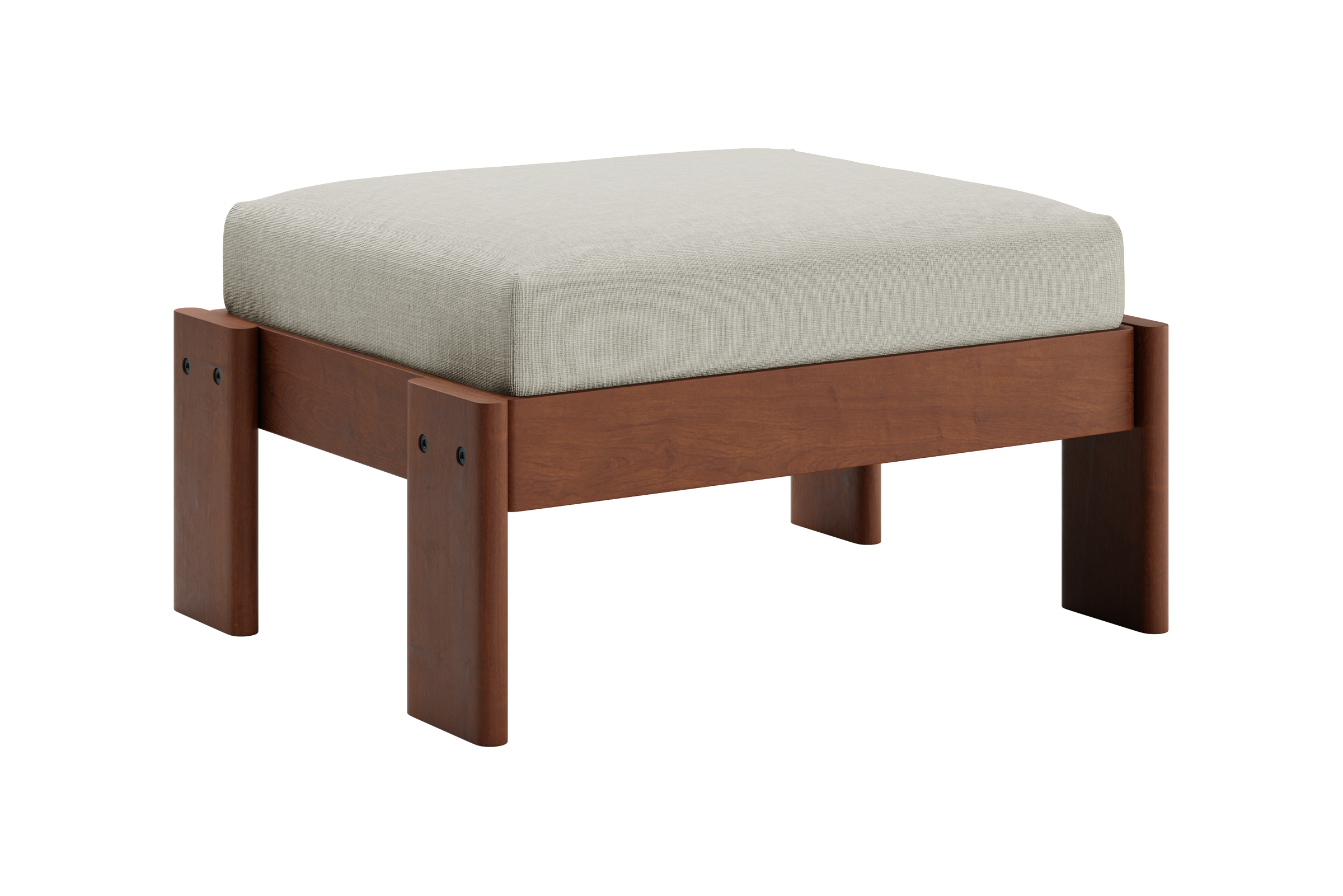 The Bacana Ottoman | Hemp