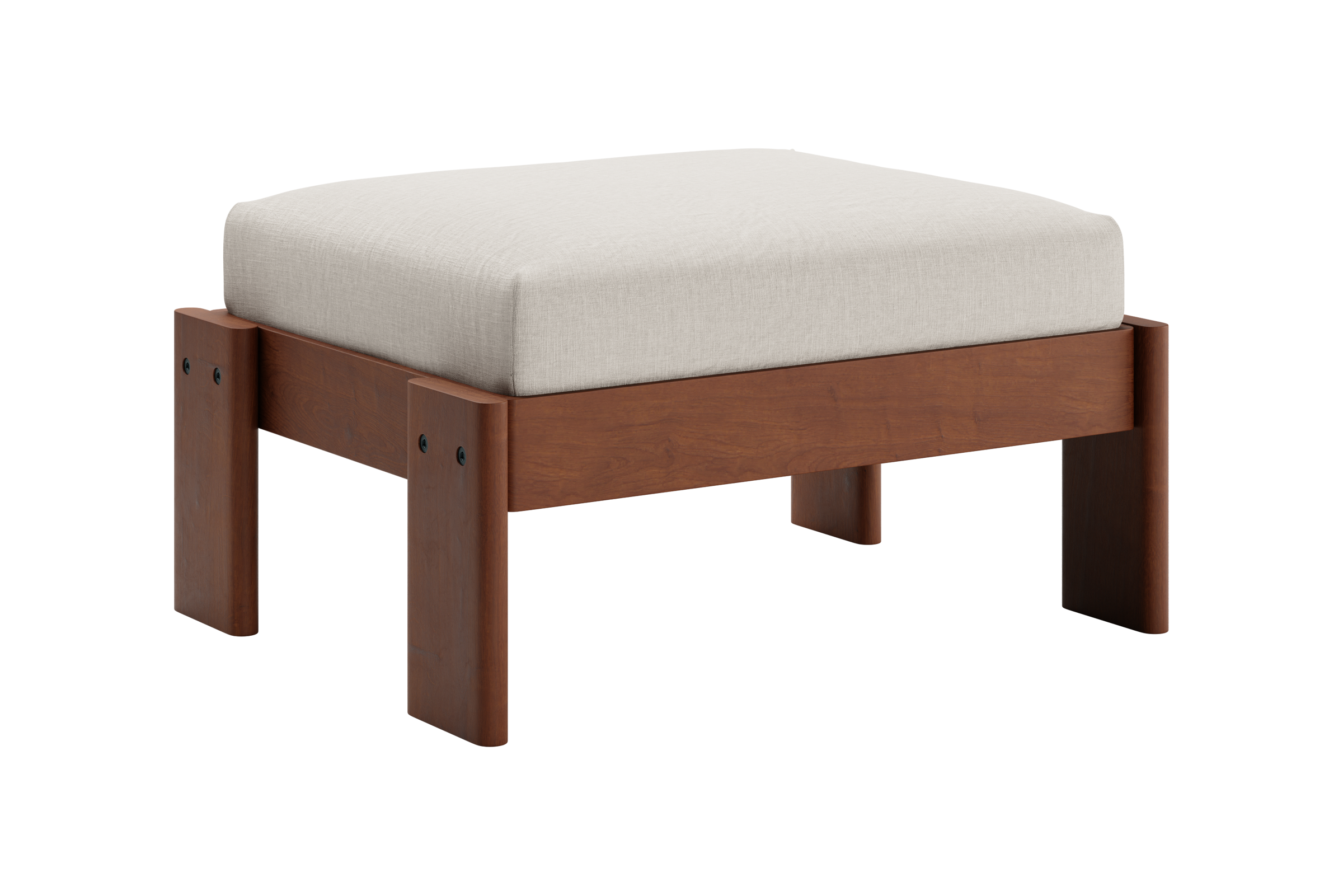 The Bacana Ottoman | Upcycled Poly