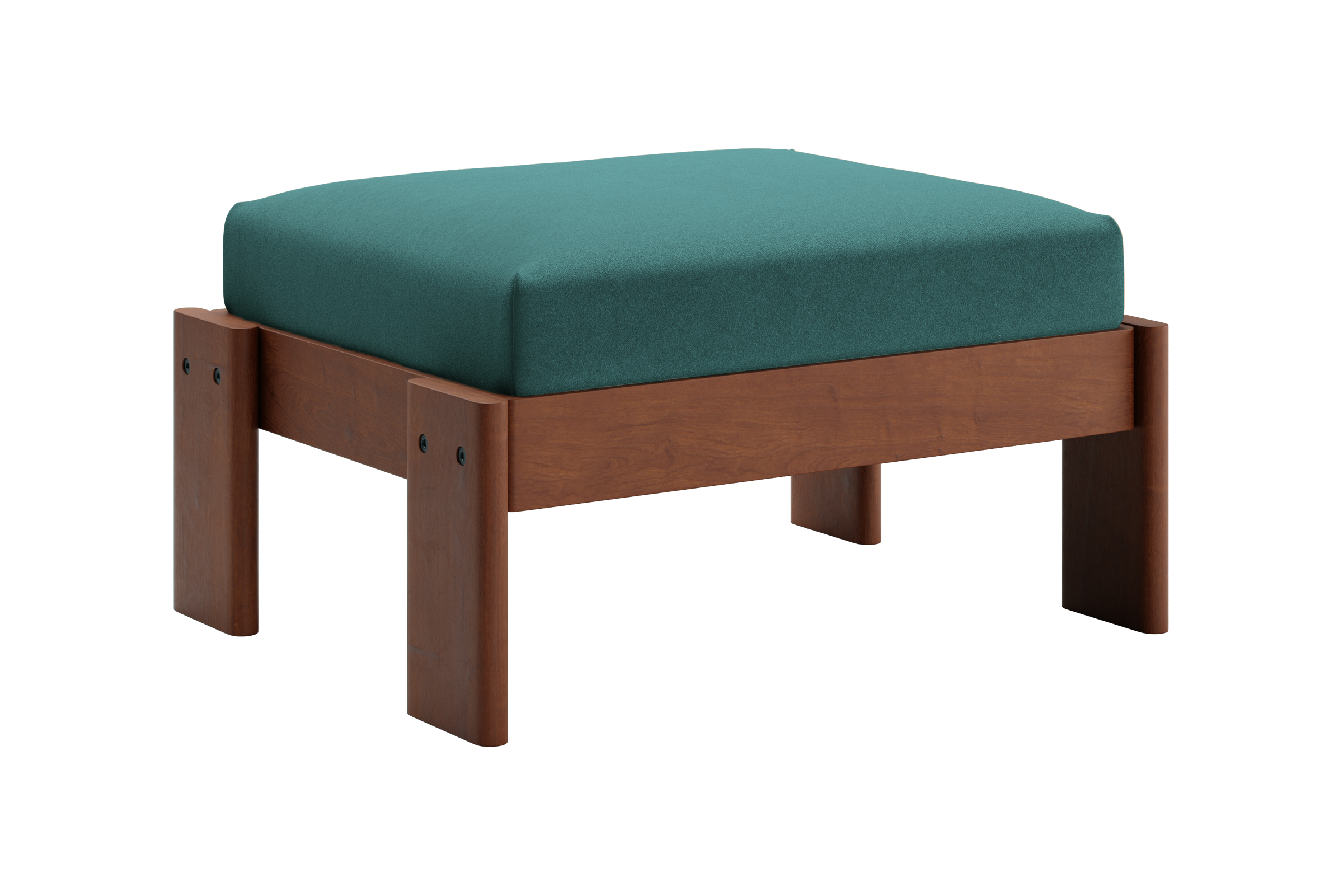 The Bacana Ottoman | Recycled Velvet