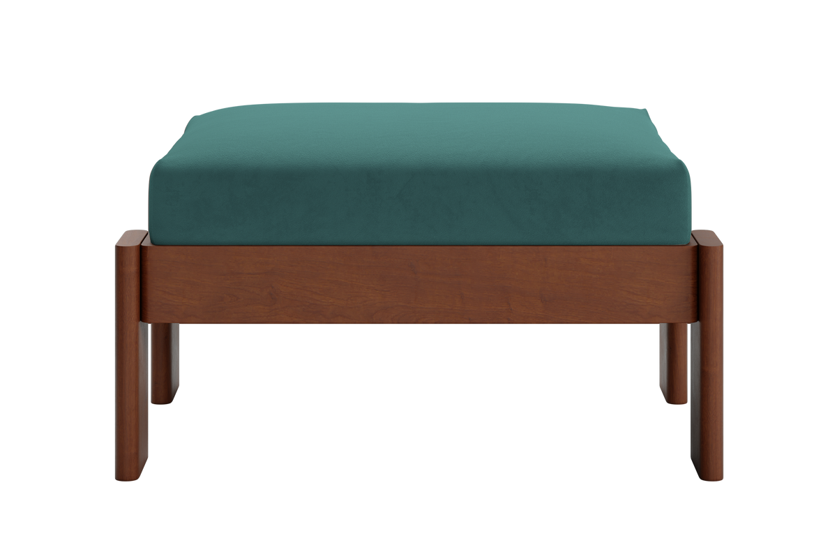 The Bacana Ottoman | Recycled Velvet