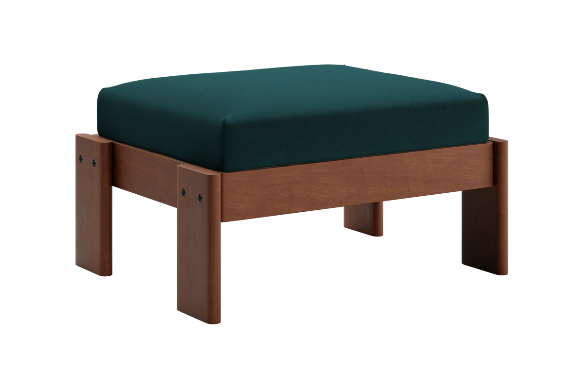 The Bacana Ottoman | Recycled Velvet