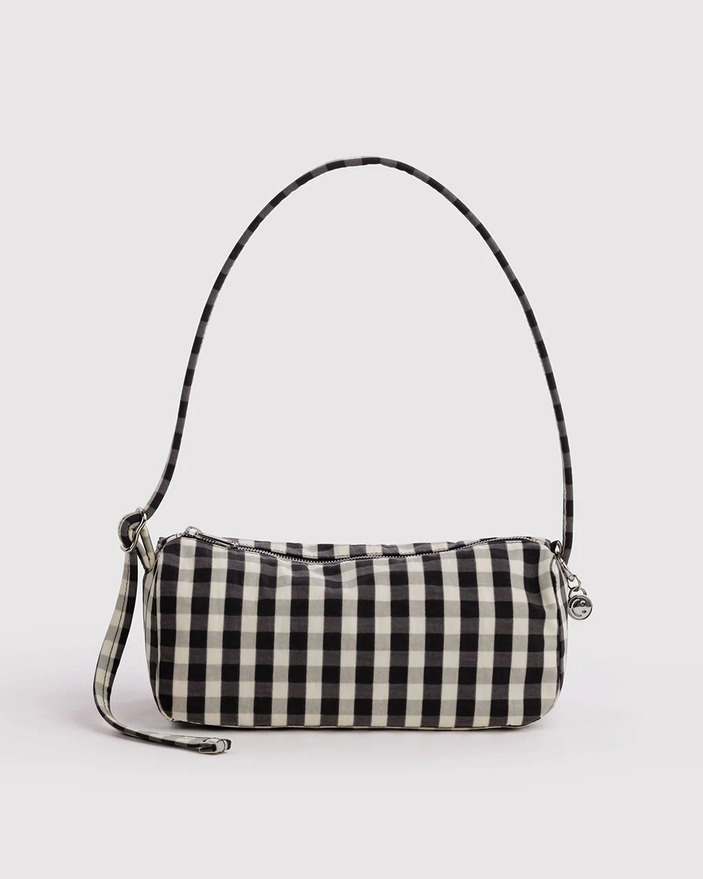 Nylon Loaf Bag | Black And Cream Gingham