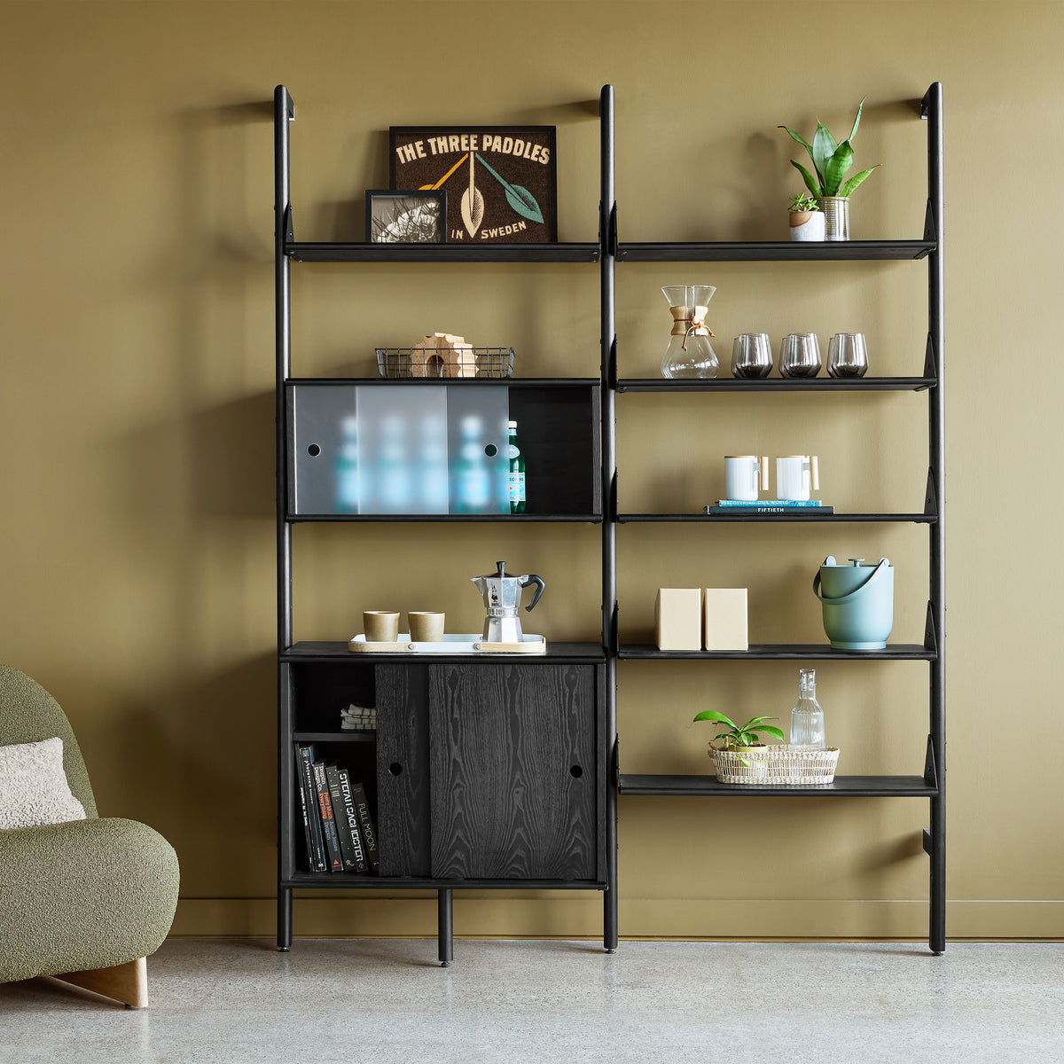 Branch-2 Multi Storage Unit with Shelves