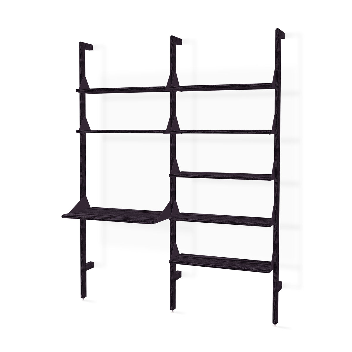 Branch-2 Shelving Unit with Desk