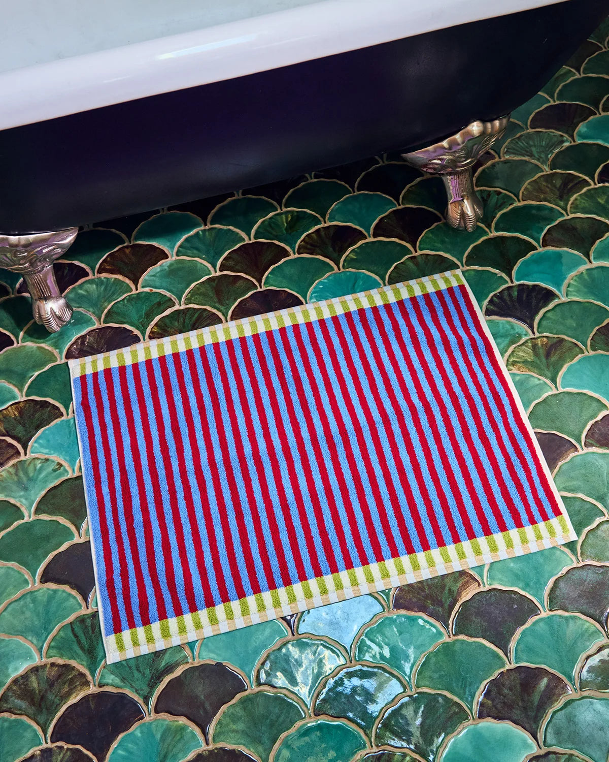 Bug Stripe Bathmat | Lanternfly