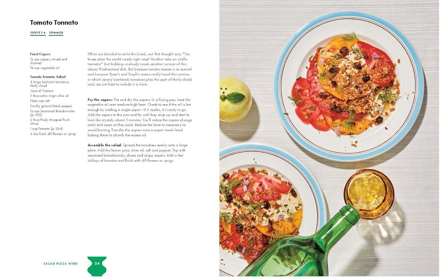 Salad Pizza Wine | Cookbook