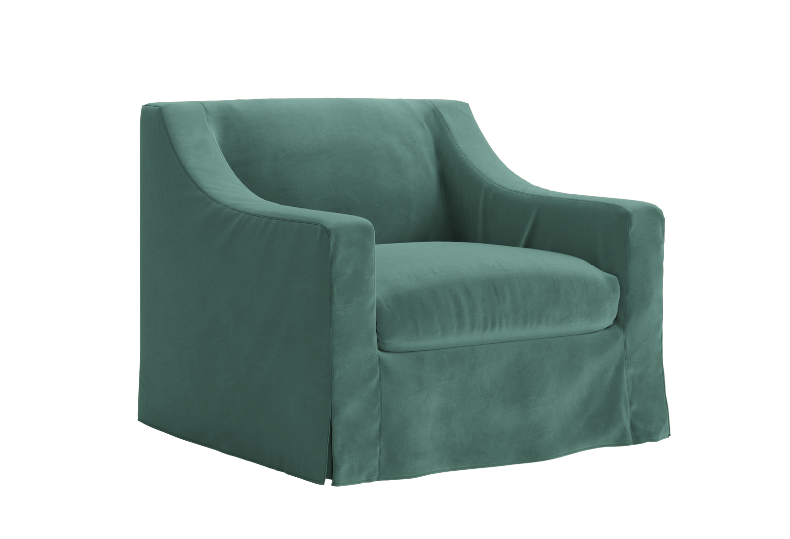 The Evergreen Chair | Recycled Velvet