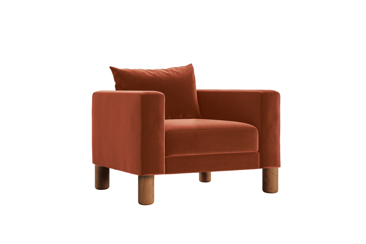 The Essential Club Chair | Recycled Velvet