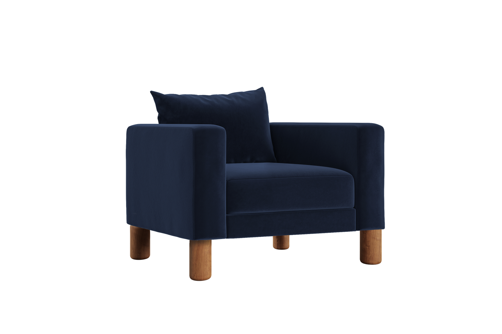The Essential Club Chair | Recycled Velvet
