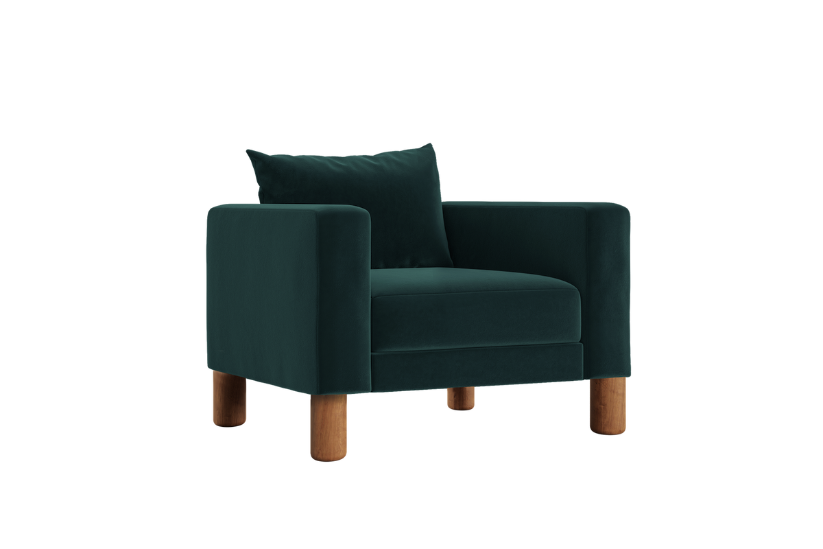The Essential Club Chair | Recycled Velvet