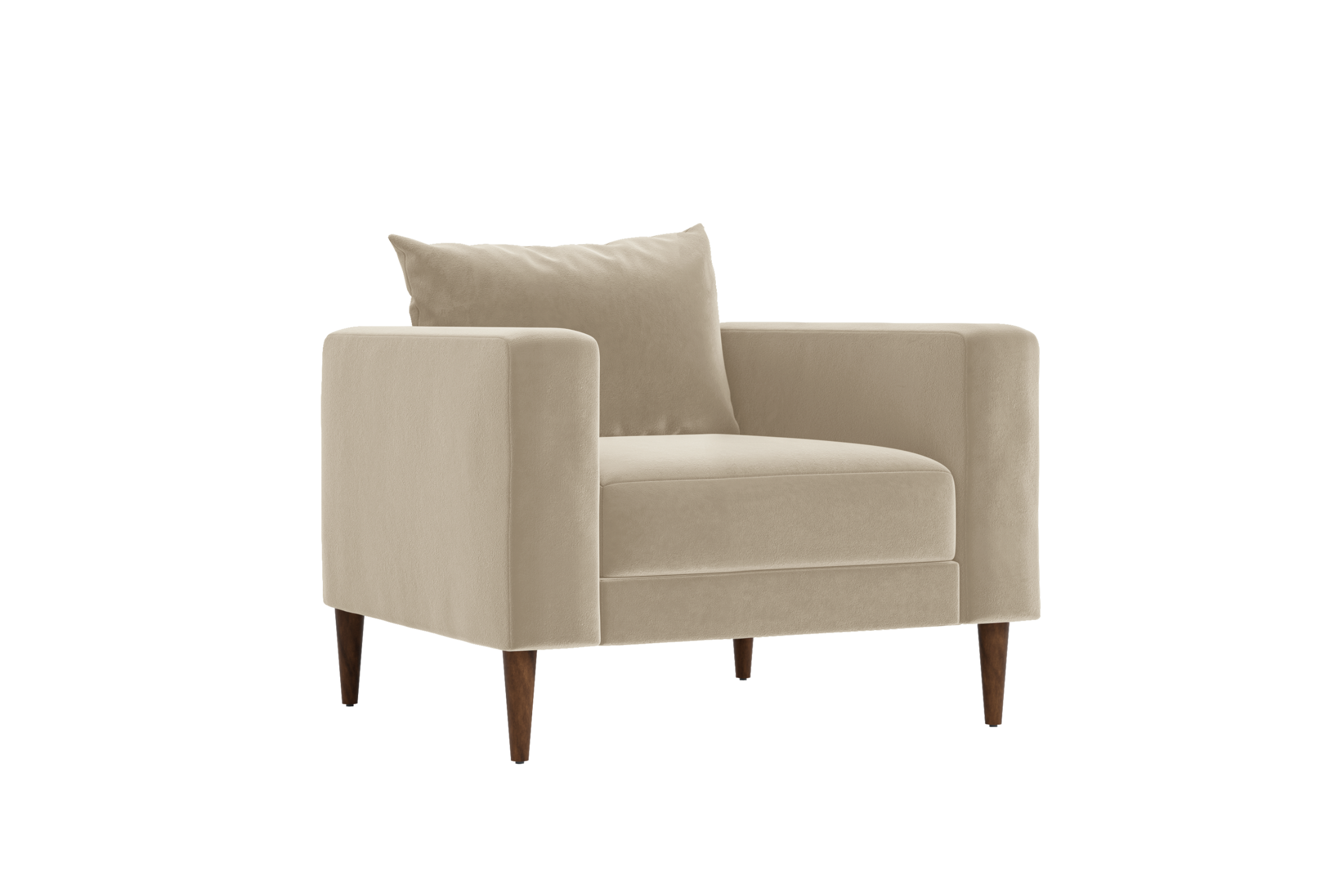The Essential Club Chair | Recycled Velvet