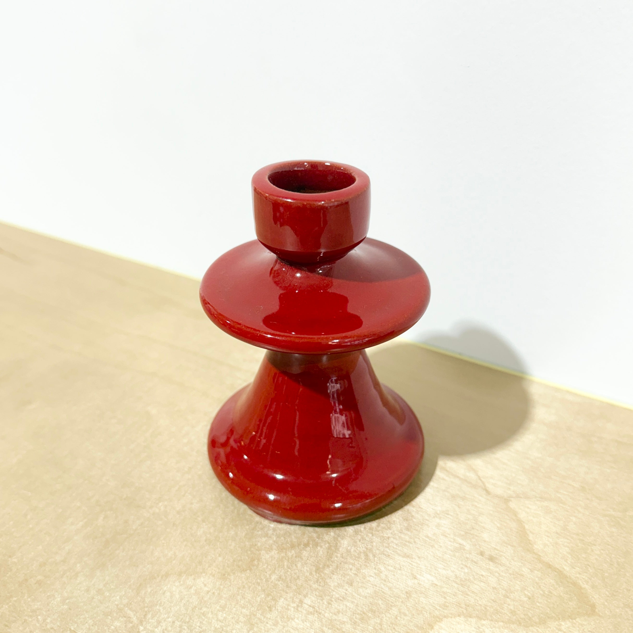 Red Moroccan Candle Holder | Small