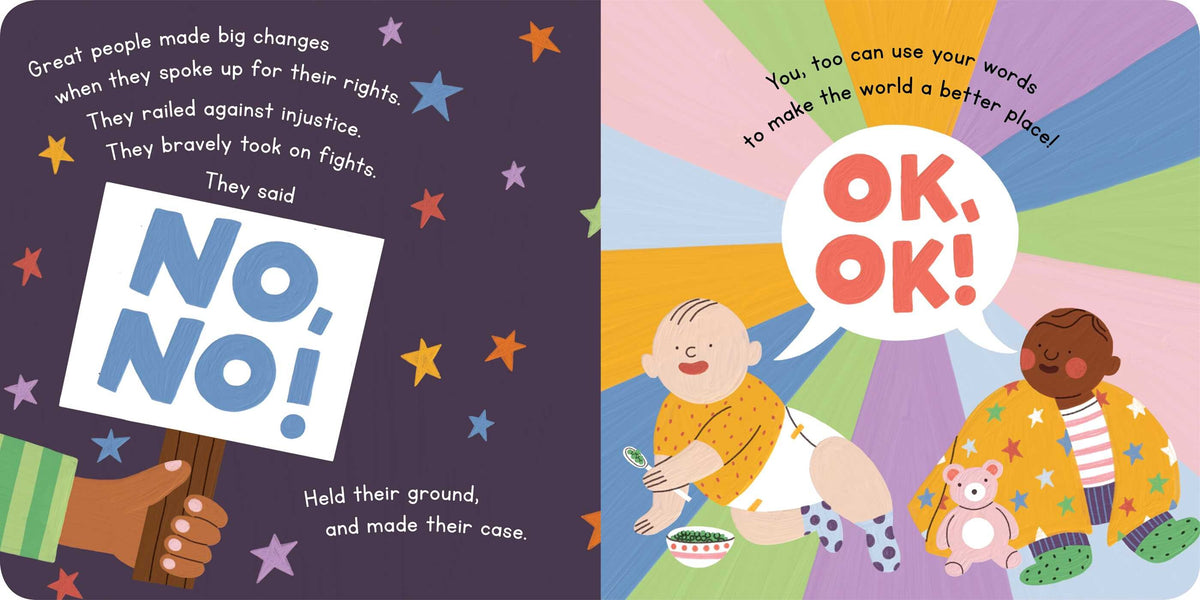 No! My First Book of Protest | Board Book