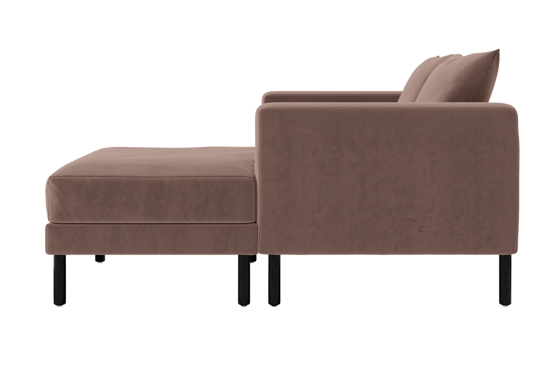 The Essential Loveseat Sectional | Recycled Velvet