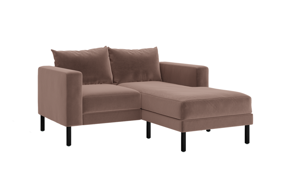 The Essential Loveseat Sectional | Recycled Velvet