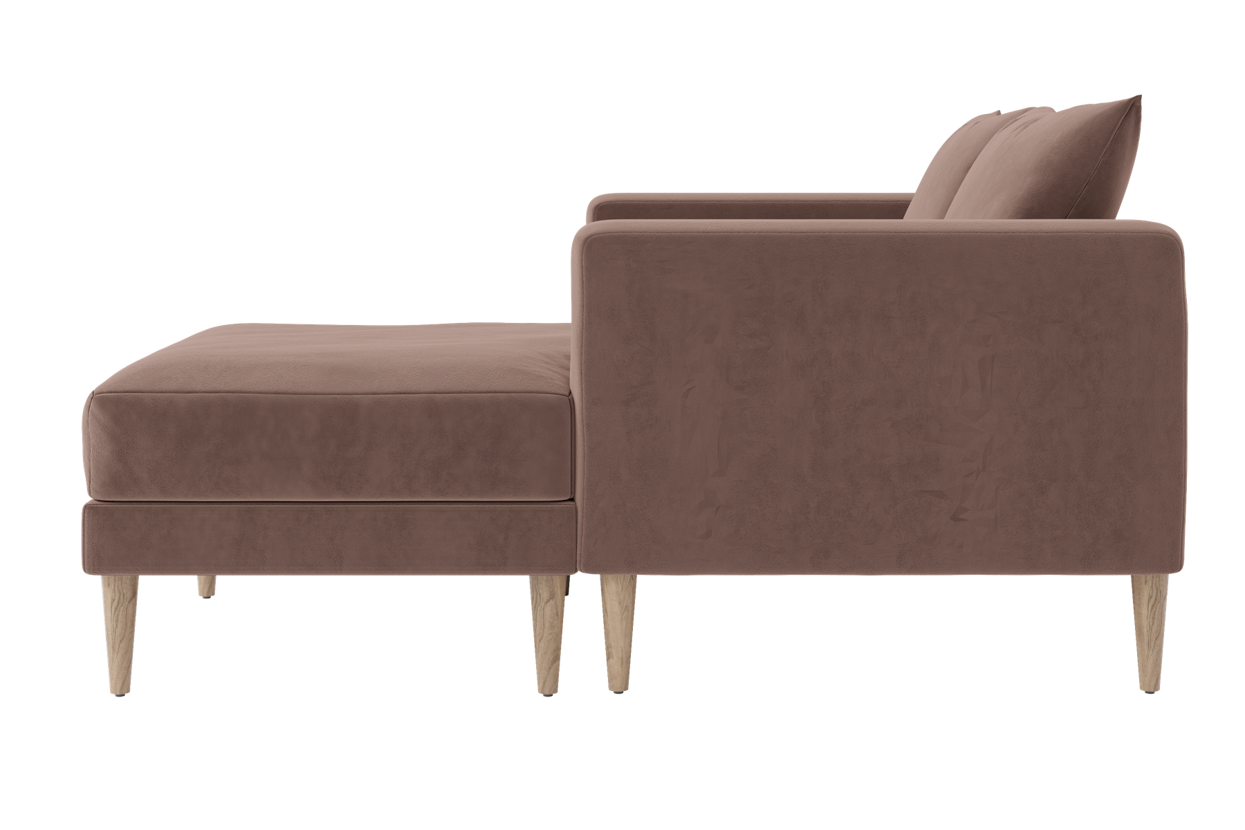 The Essential Loveseat Sectional | Recycled Velvet