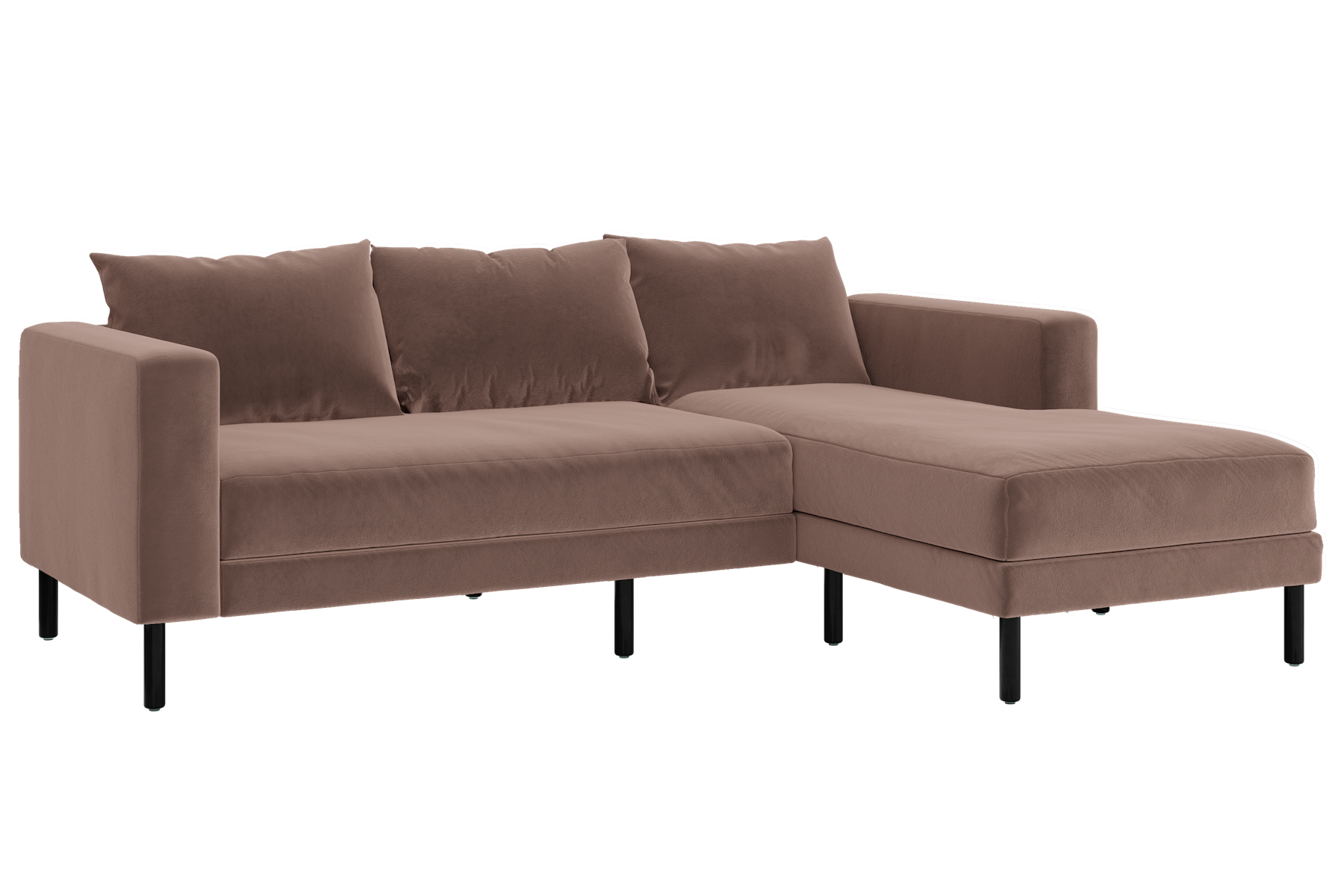 The Essential Sectional | Recycled Velvet