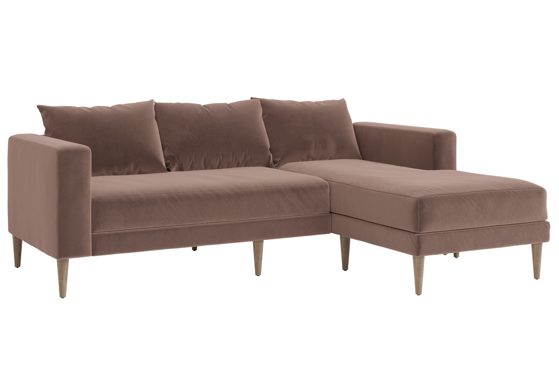 The Essential Sectional | Recycled Velvet