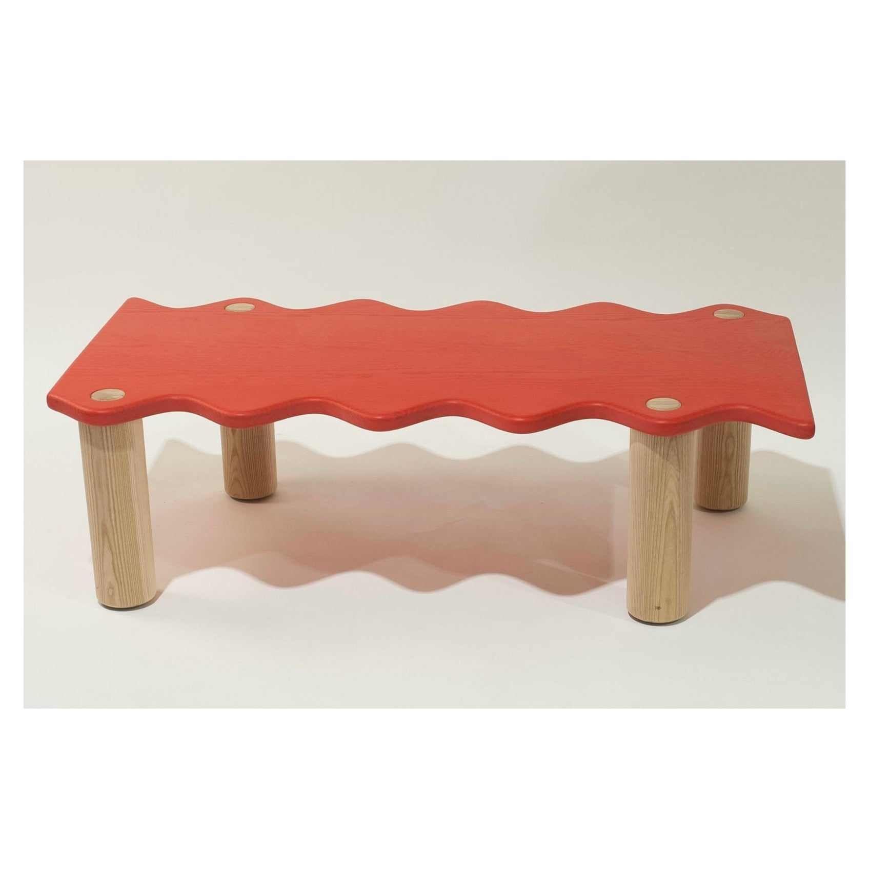 Squiggle Coffee Table | Red