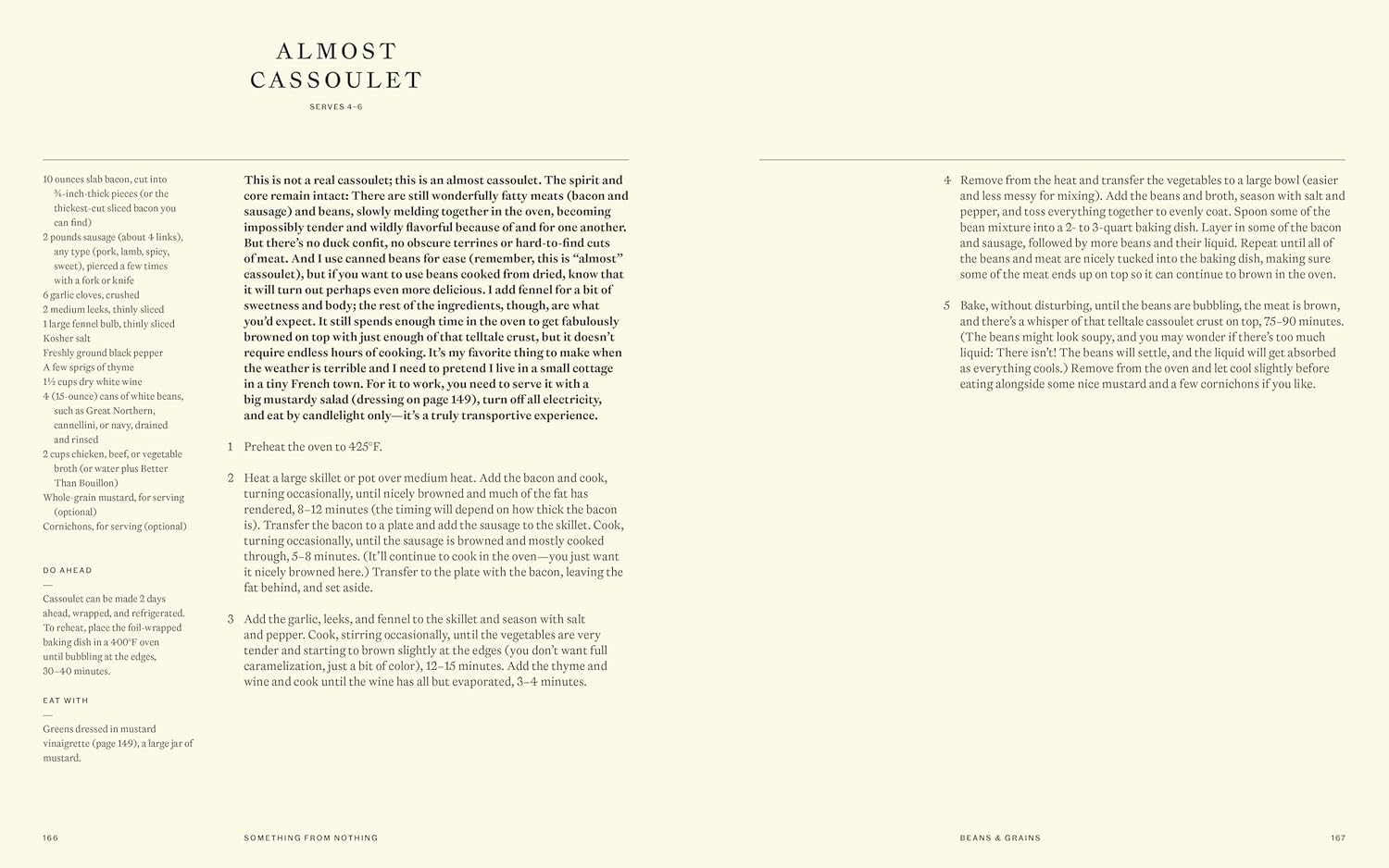 Something from Nothing | Cookbook