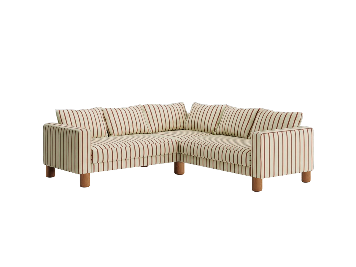 The Essential Corner Sectional | 5 Seat | Hemp Blend