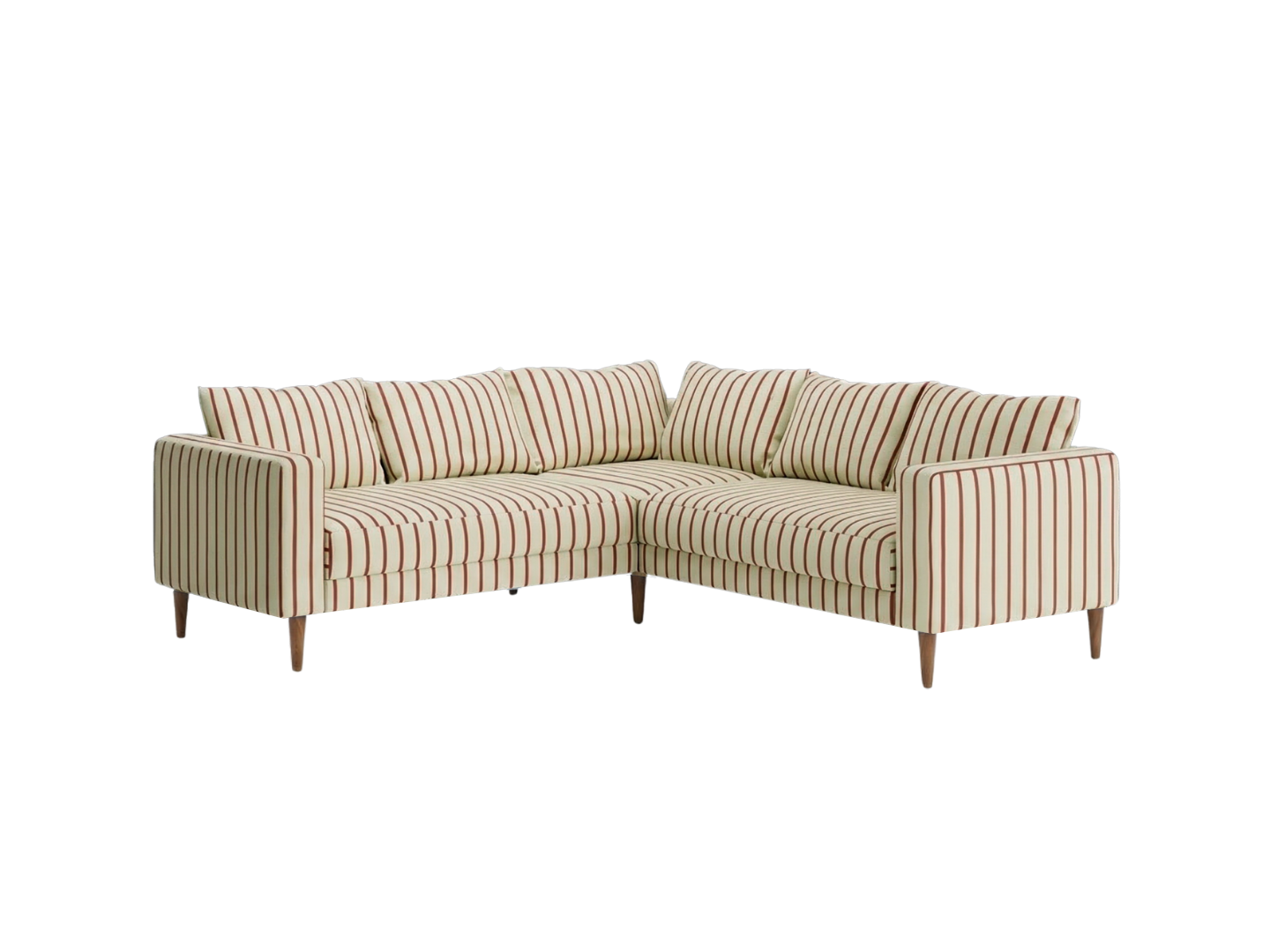 The Essential Corner Sectional | 5 Seat | Hemp Blend