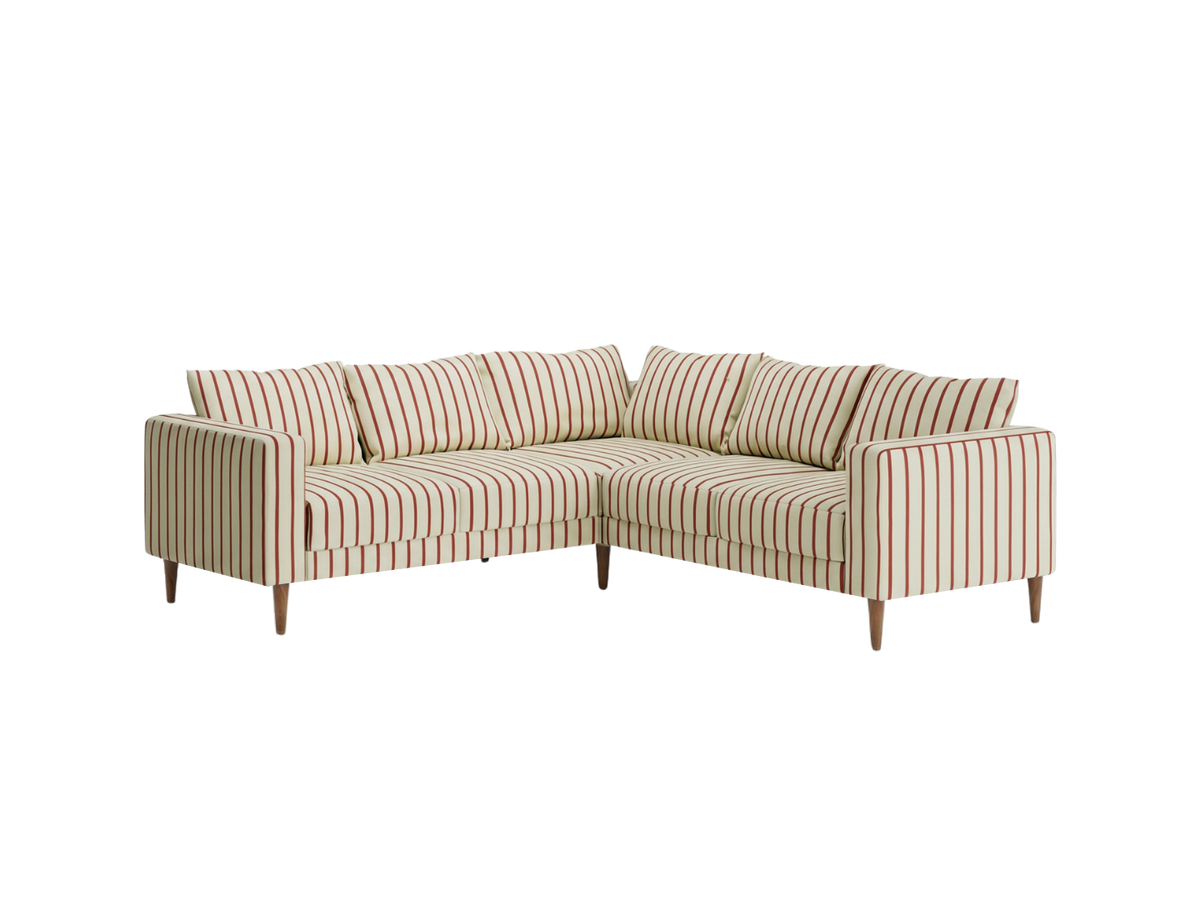 The Essential Corner Sectional | 5 Seat | Hemp Blend