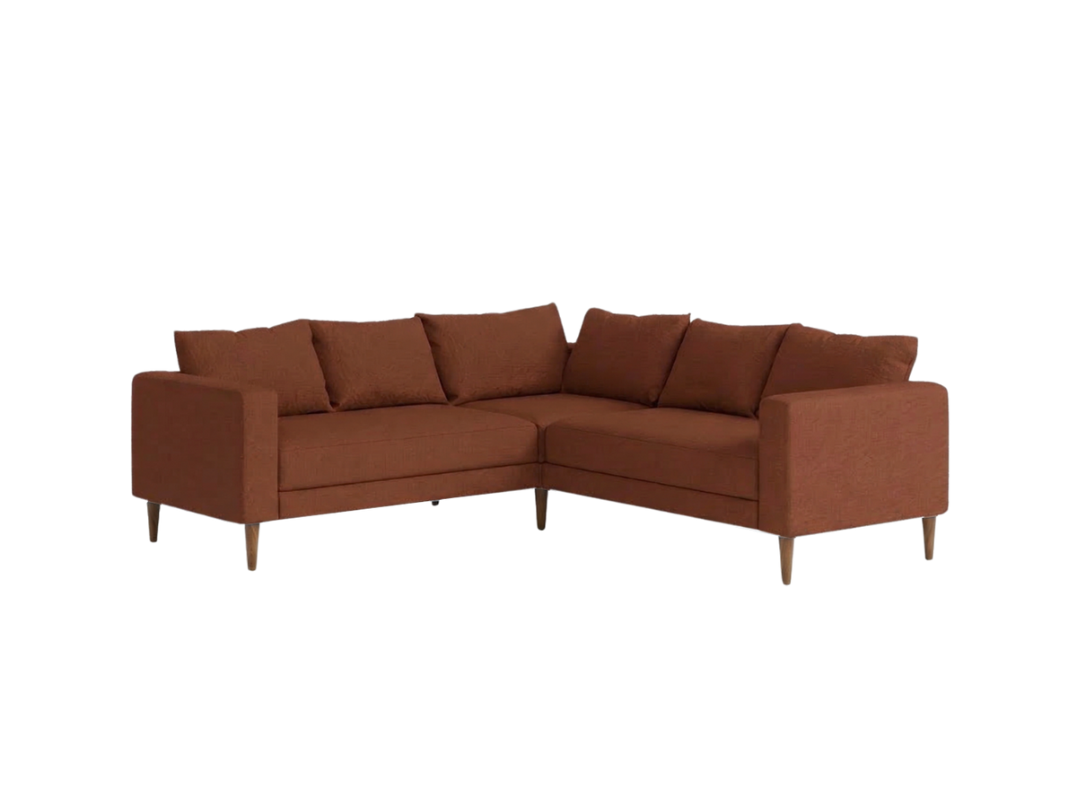 The Essential Corner Sectional | 5 Seat | Hemp Blend