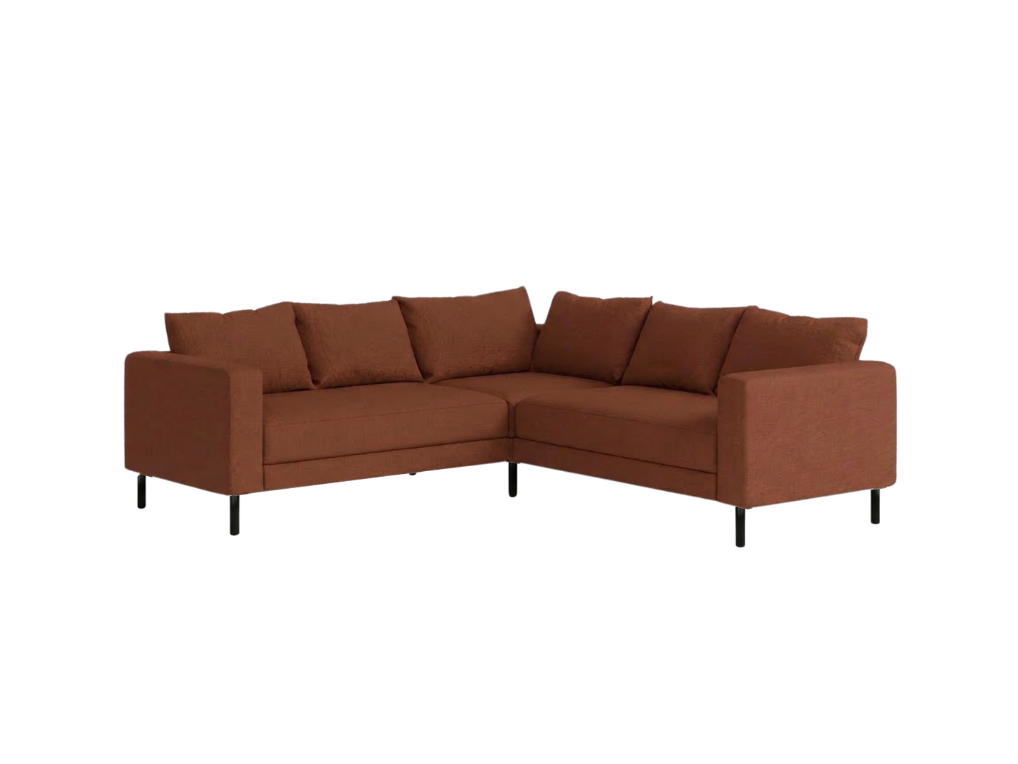 The Essential Corner Sectional | 5 Seat | Hemp Blend