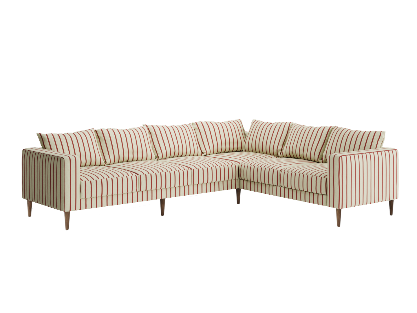 The Essential Corner Sectional | 6 Seat | Hemp Blend