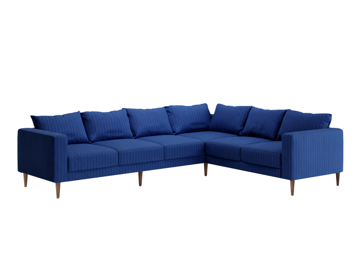 The Essential Corner Sectional | 6 Seat | Hemp Blend
