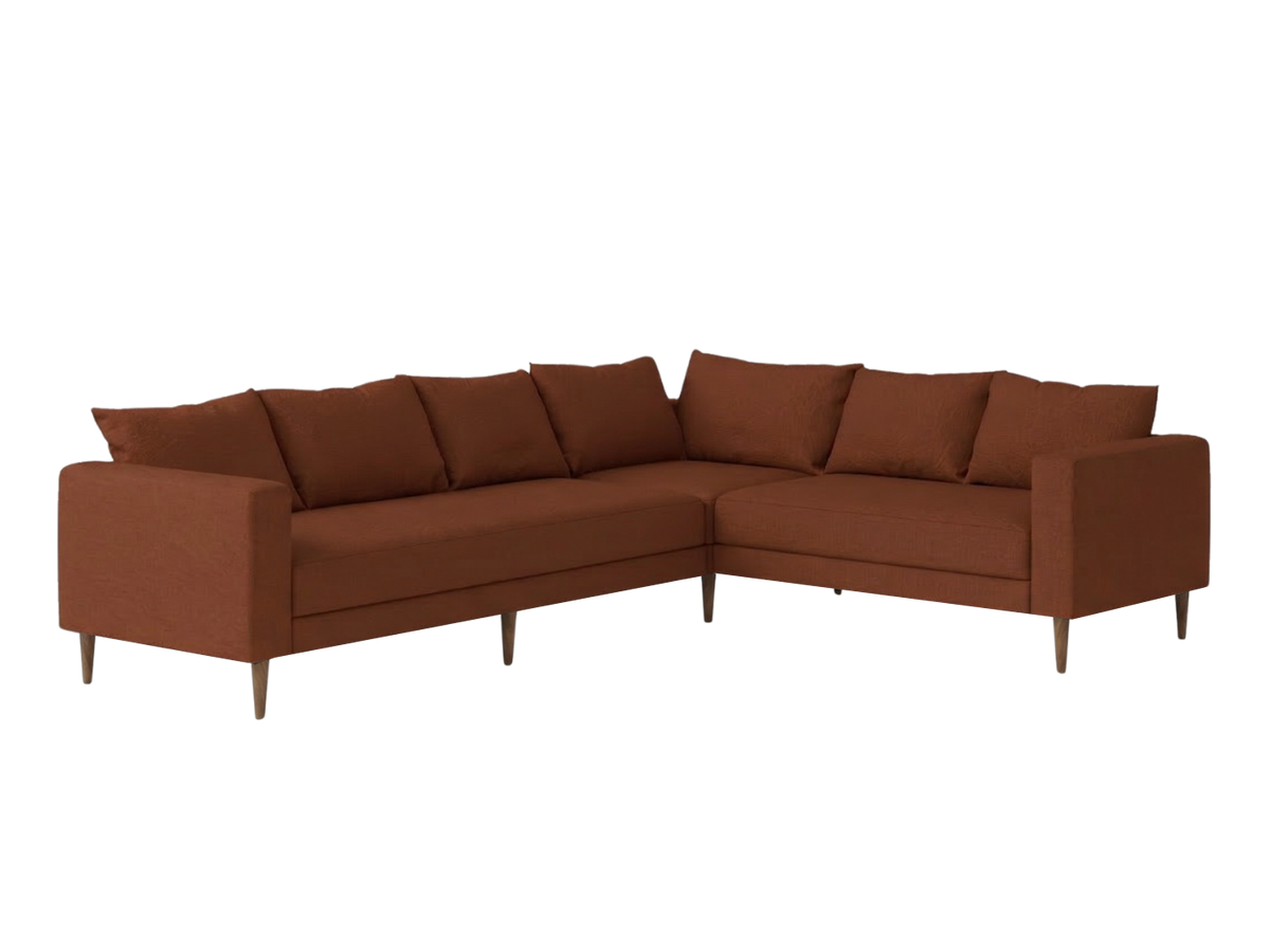 The Essential Corner Sectional | 6 Seat | Hemp Blend