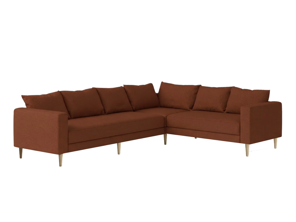 The Essential Corner Sectional | 6 Seat | Hemp Blend