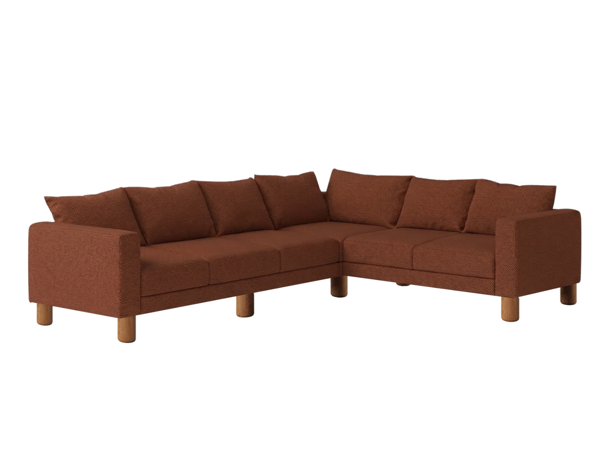 The Essential Corner Sectional | 6 Seat | Hemp Blend