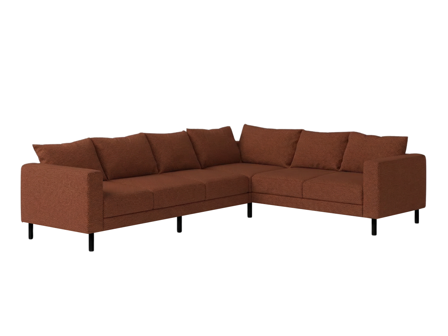 The Essential Corner Sectional | 6 Seat | Hemp Blend