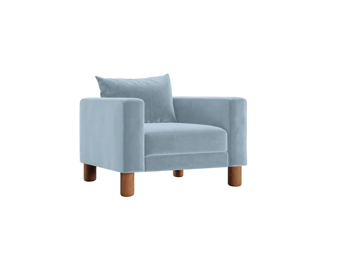 The Essential Club Chair | Recycled Velvet