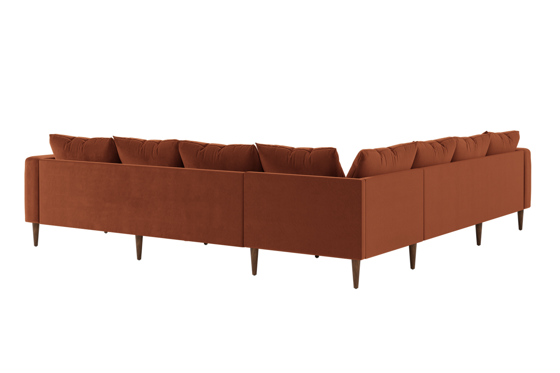 The Essential Corner Sectional | 7 Seat | Recycled Velvet