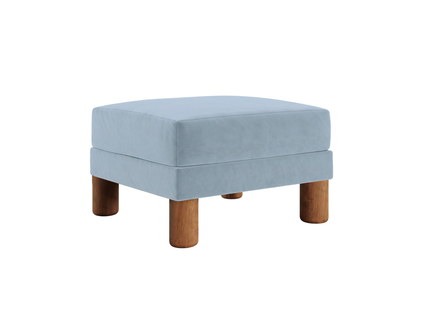The Essential Ottoman | Recycled Velvet