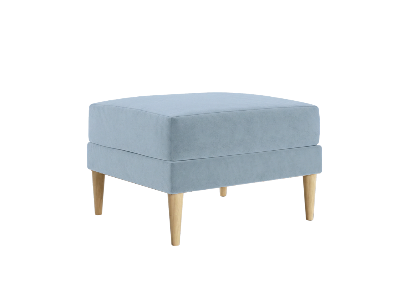 The Essential Ottoman | Recycled Velvet