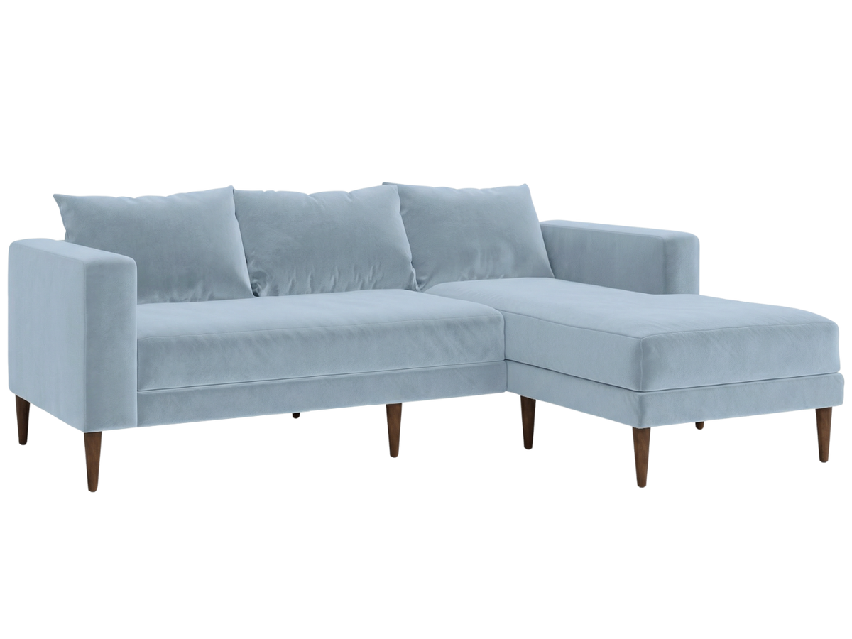 The Essential Sectional | Recycled Velvet