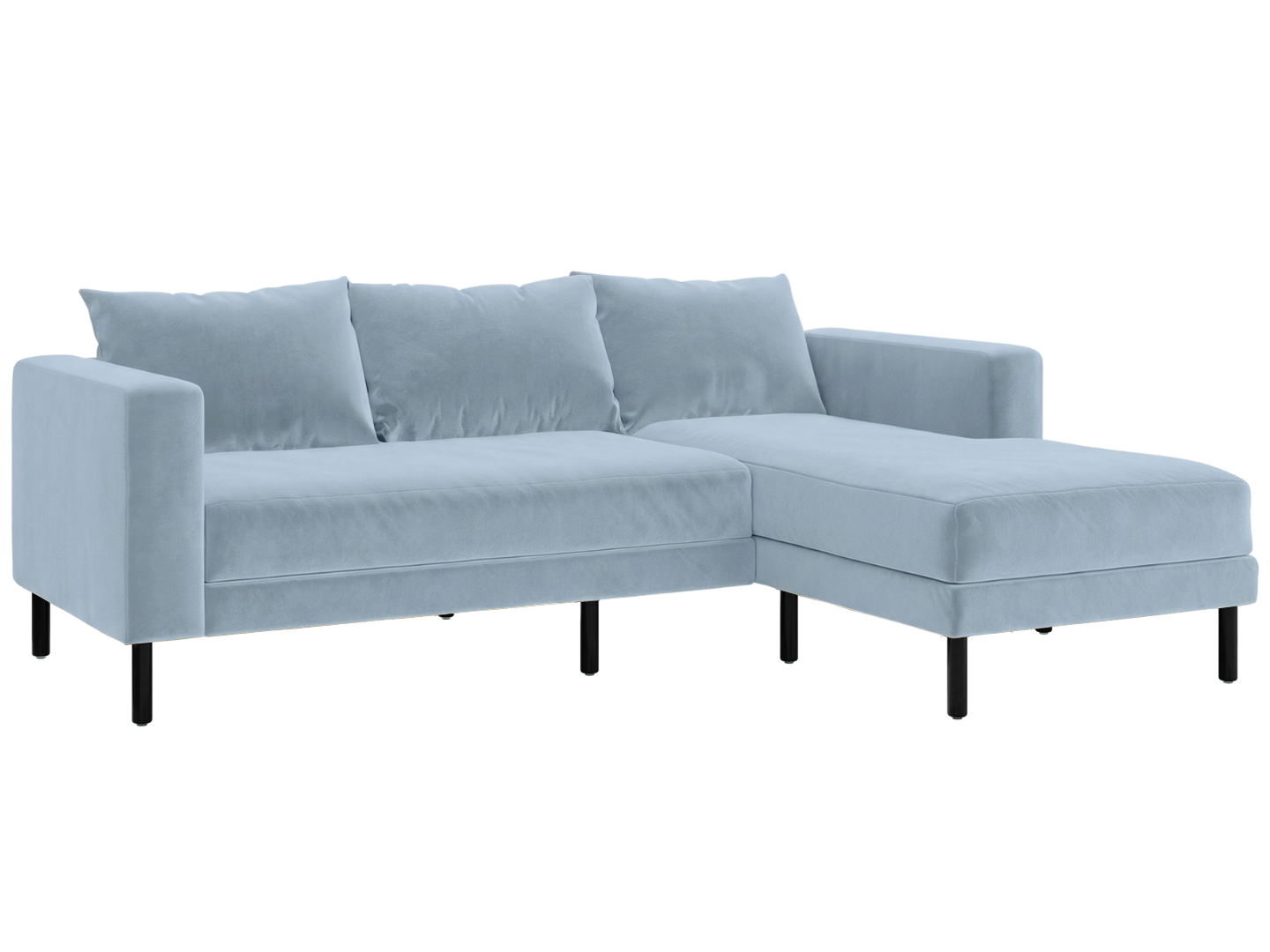 The Essential Sectional | Recycled Velvet