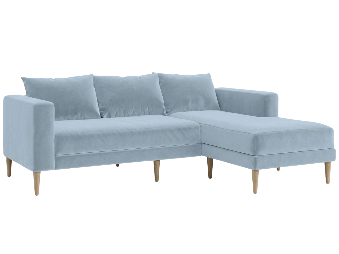 The Essential Sectional | Recycled Velvet